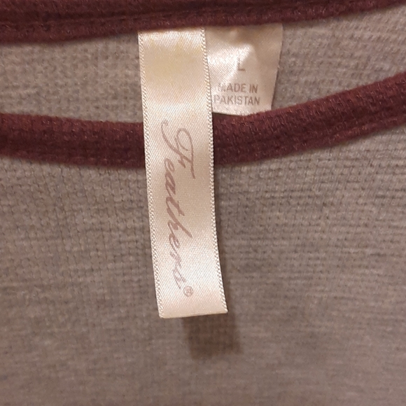 BOGO FREE- (2) Colorblock Unisex Baseball Shirts Old Navy Gray/Featherz Burgundy - Picture 7 of 14